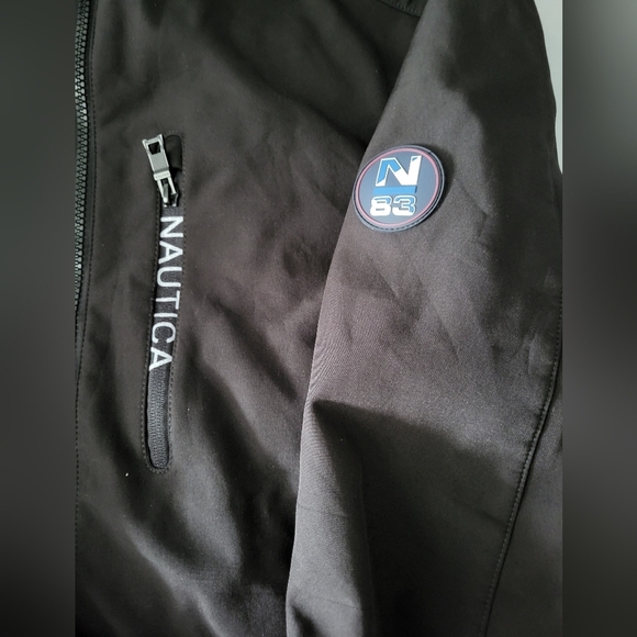 Nautica Black Men's Jacket, Size Medium - Picture 4 of 6